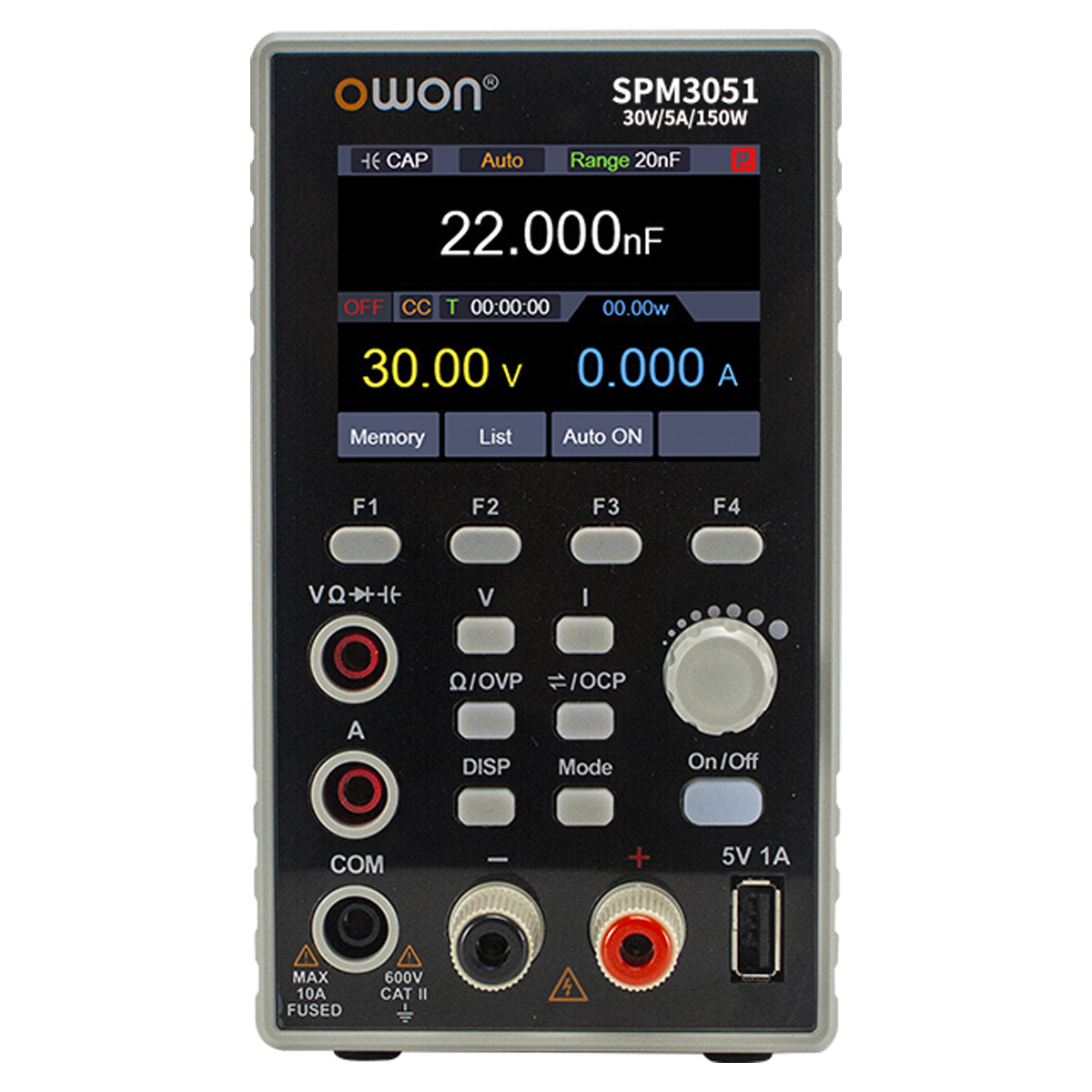 OWON SPM3051 - источник питания с мультиметром