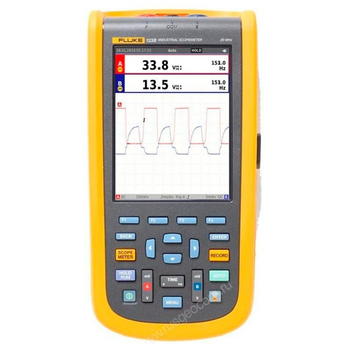 Осциллограф цифровой Fluke-124B/INT.