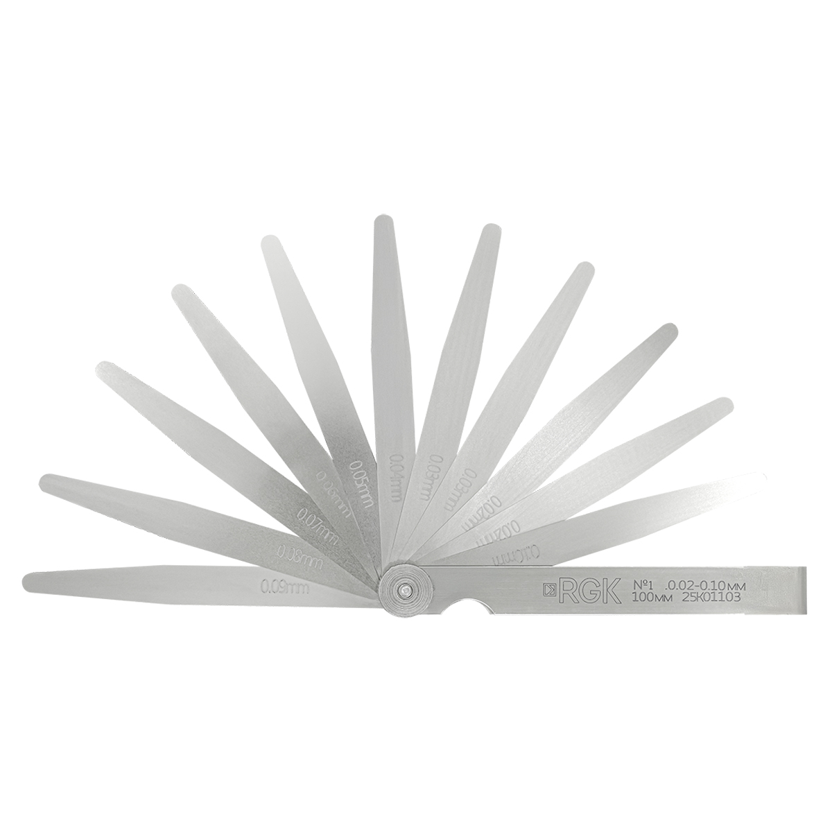 Набор щупов №1 (0,02-0,10)