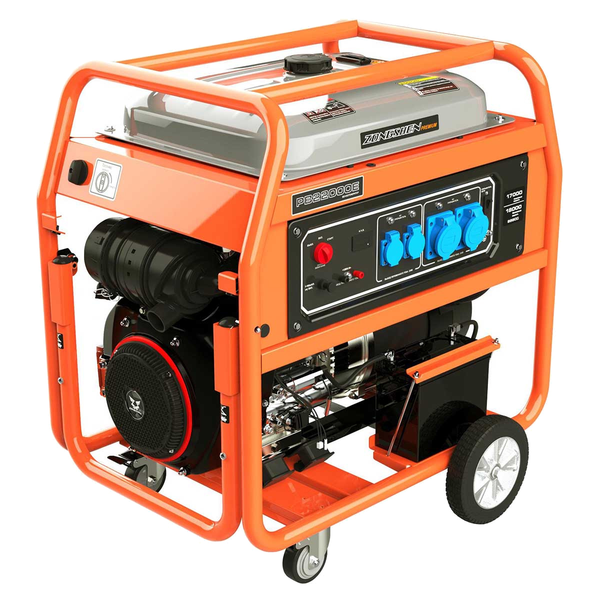 Zongshen PB 22000 E - бензиновый генератор 17 квт