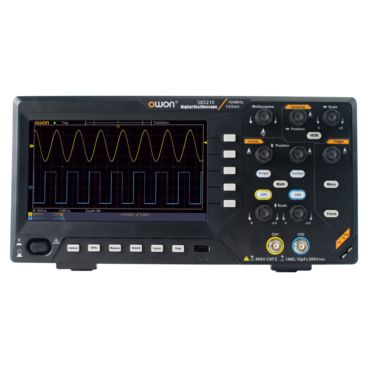 OWON SDS210 - цифровой осциллограф
