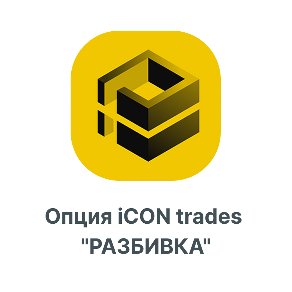Опция iCON trades "РАЗБИВКА"