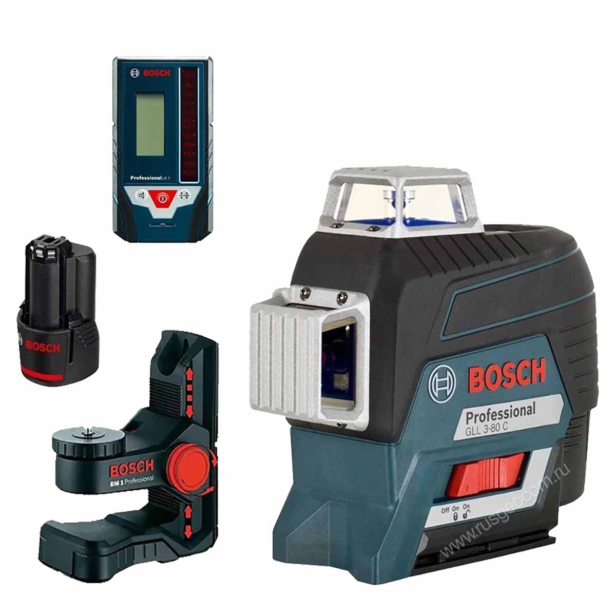 Уровень GLL 3-80 C + BM 1 (12 V) + LR 7