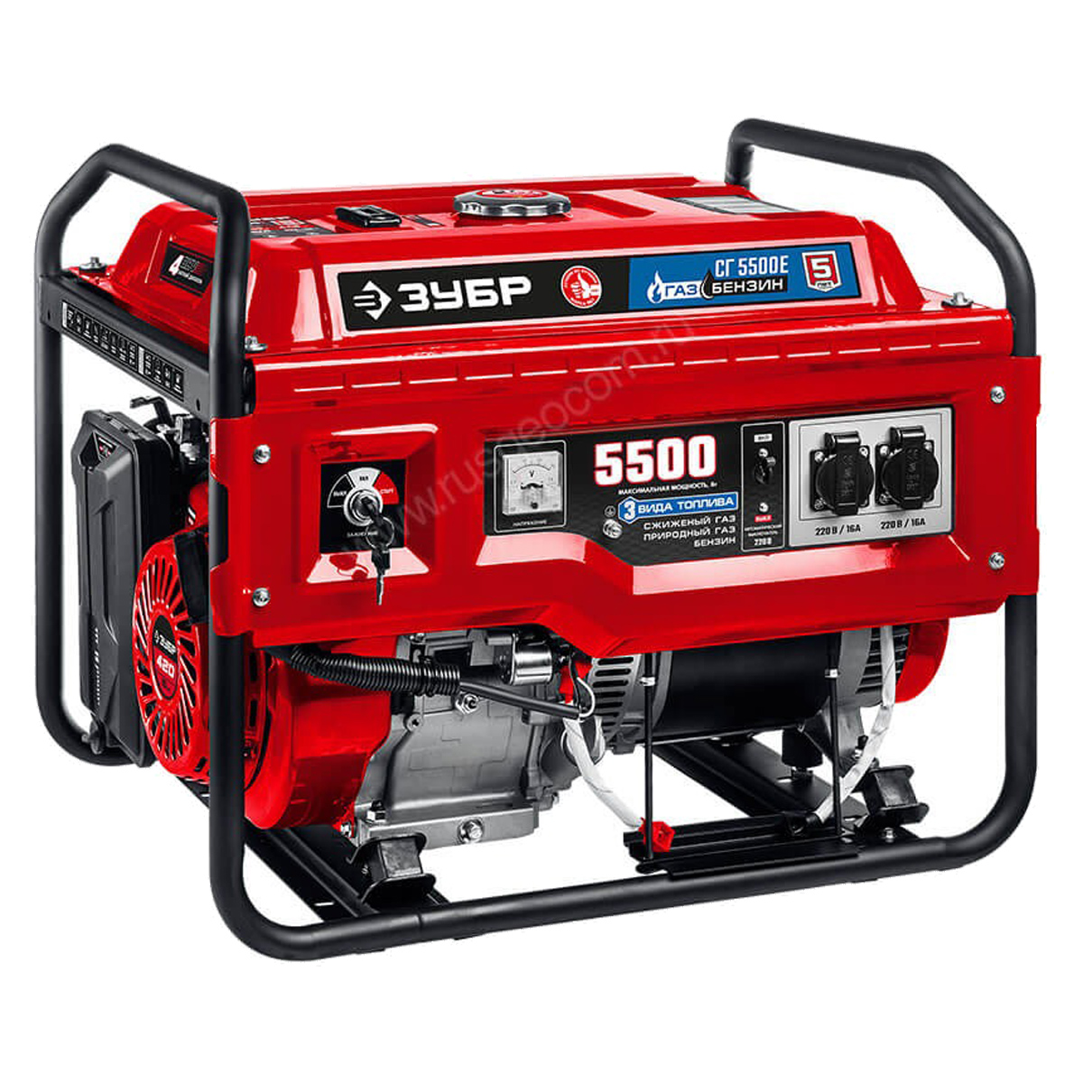 ЗУБР Сг-5500Е - гибридный генератор