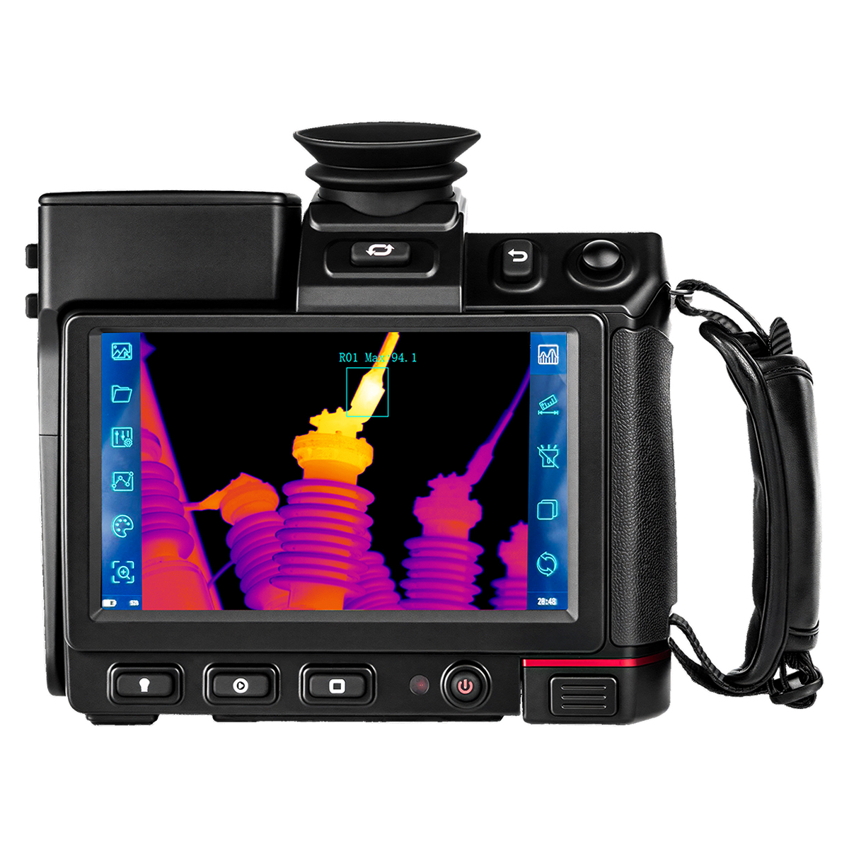 RGK TL-640 Pro в комплекте с телеобъективами 12° и  6° - тепловизор