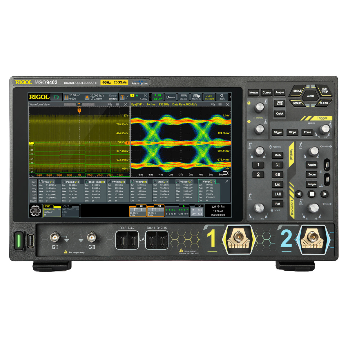 RIGOL MSO9402 - цифровой осциллограф