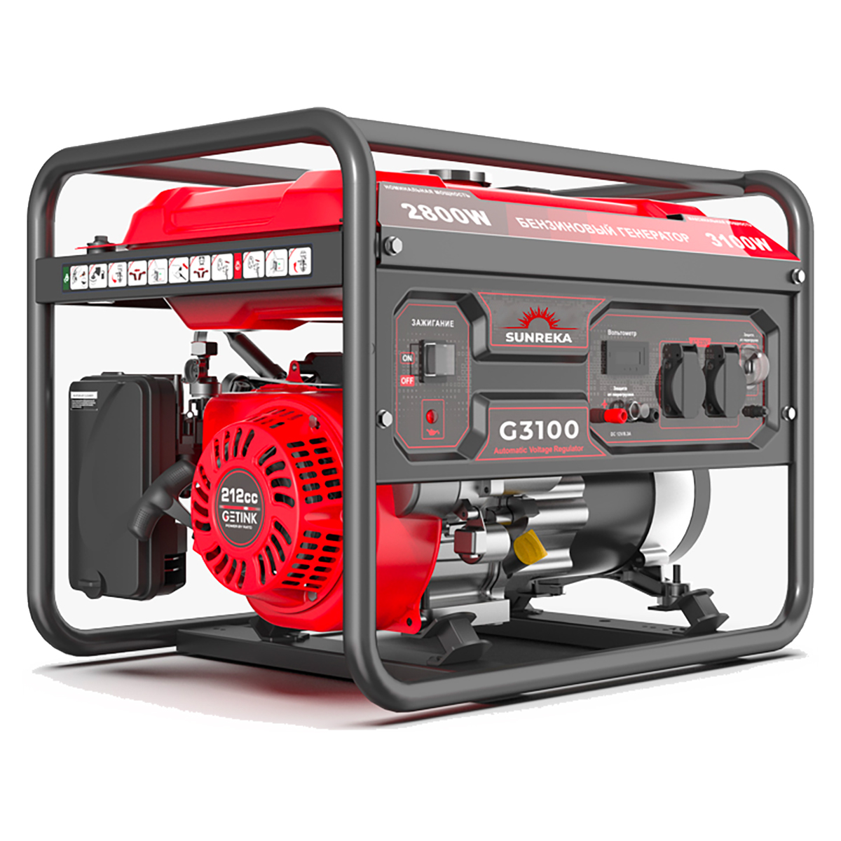 SUNREKA G3100 - бензиновый генератор