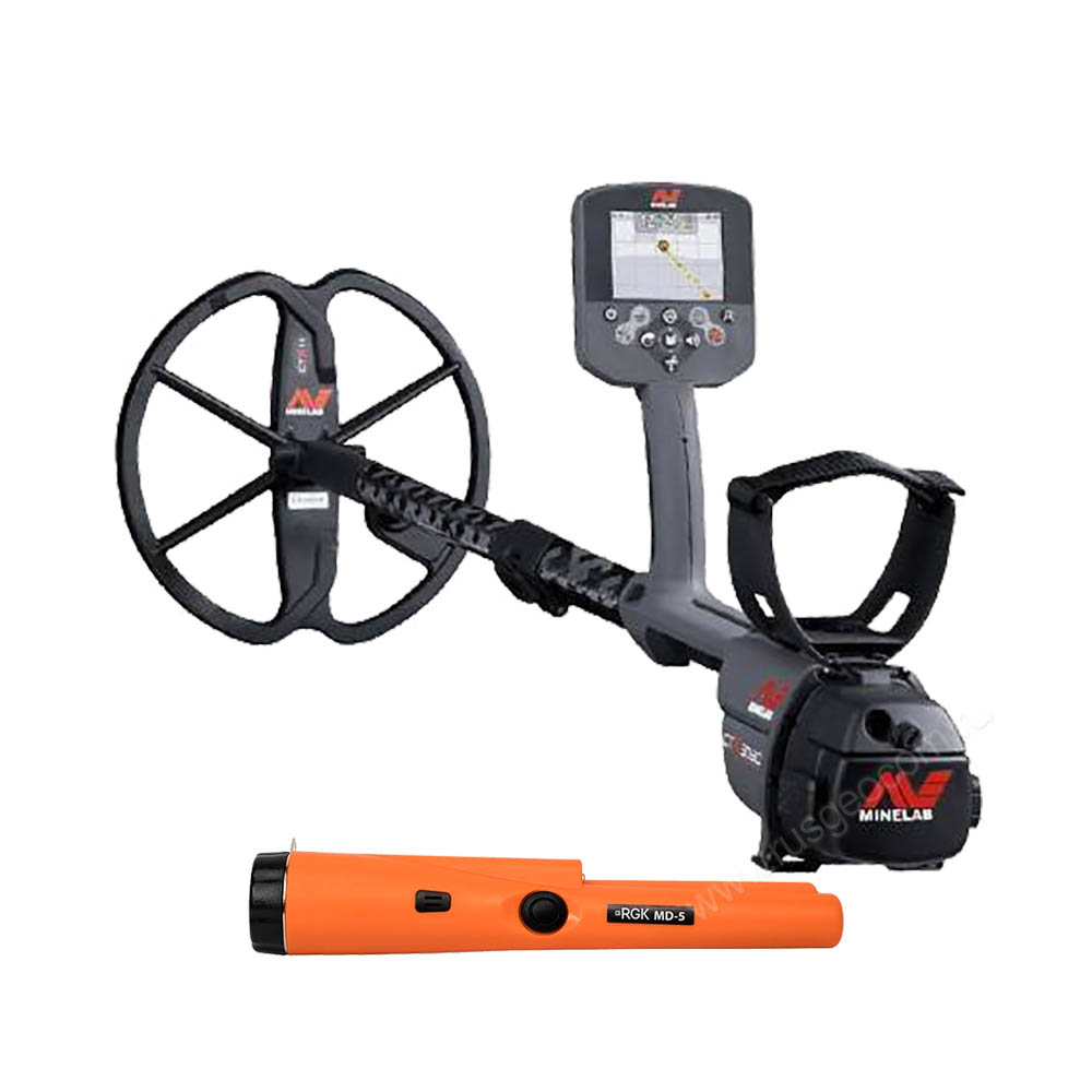 Комплект: металлоискатель Minelab CTX3030 + пинпоинтер RGK MD-5