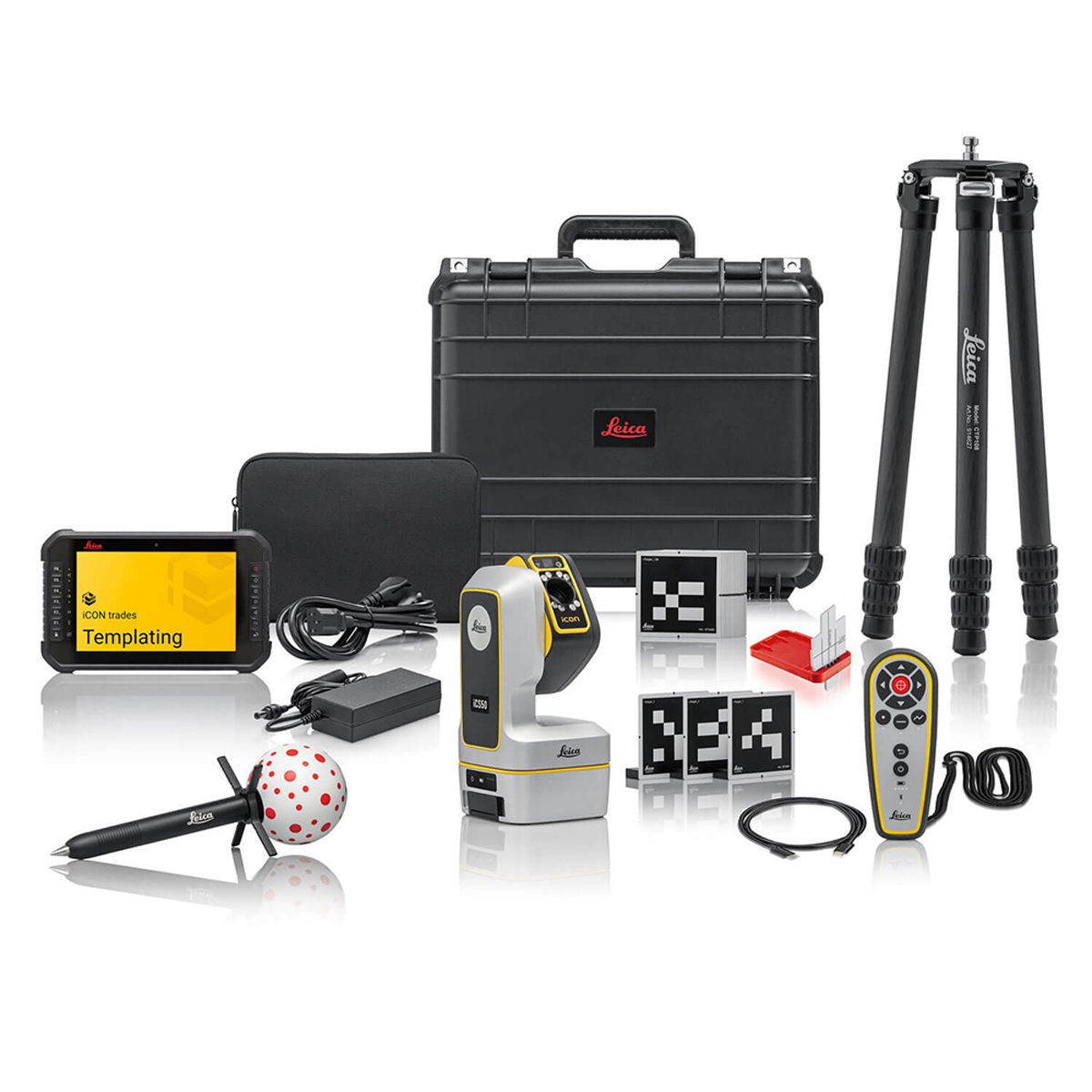 Leica ICON ICS50 - роботизированный инструмент в комплектации "Шаблоны"