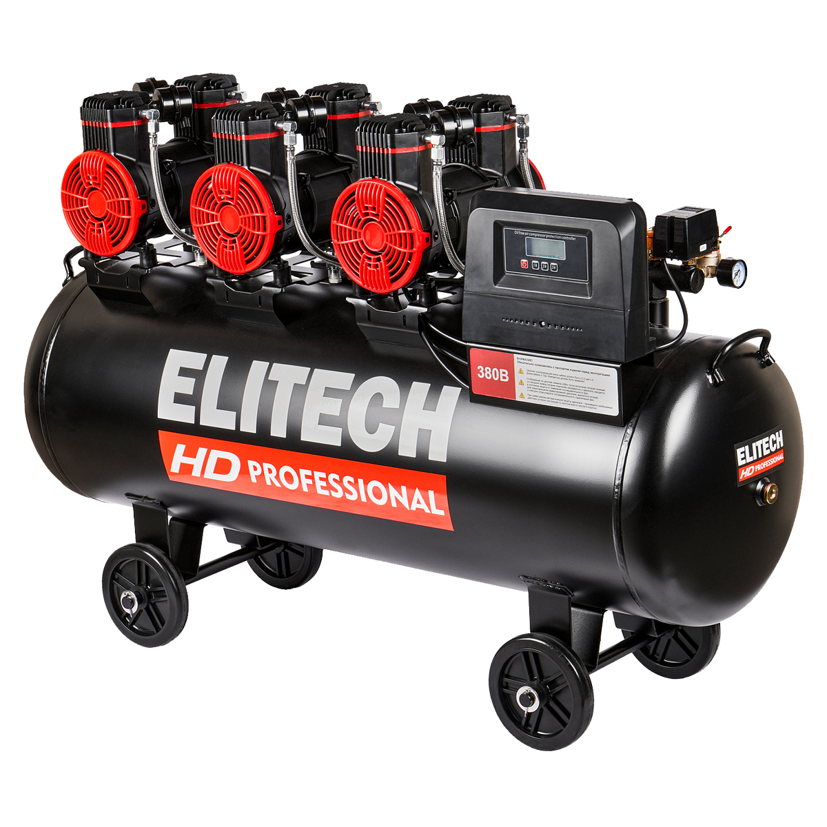 Elitech HD PROFESSIONAL ACF 750-160S - компрессор безмасляный