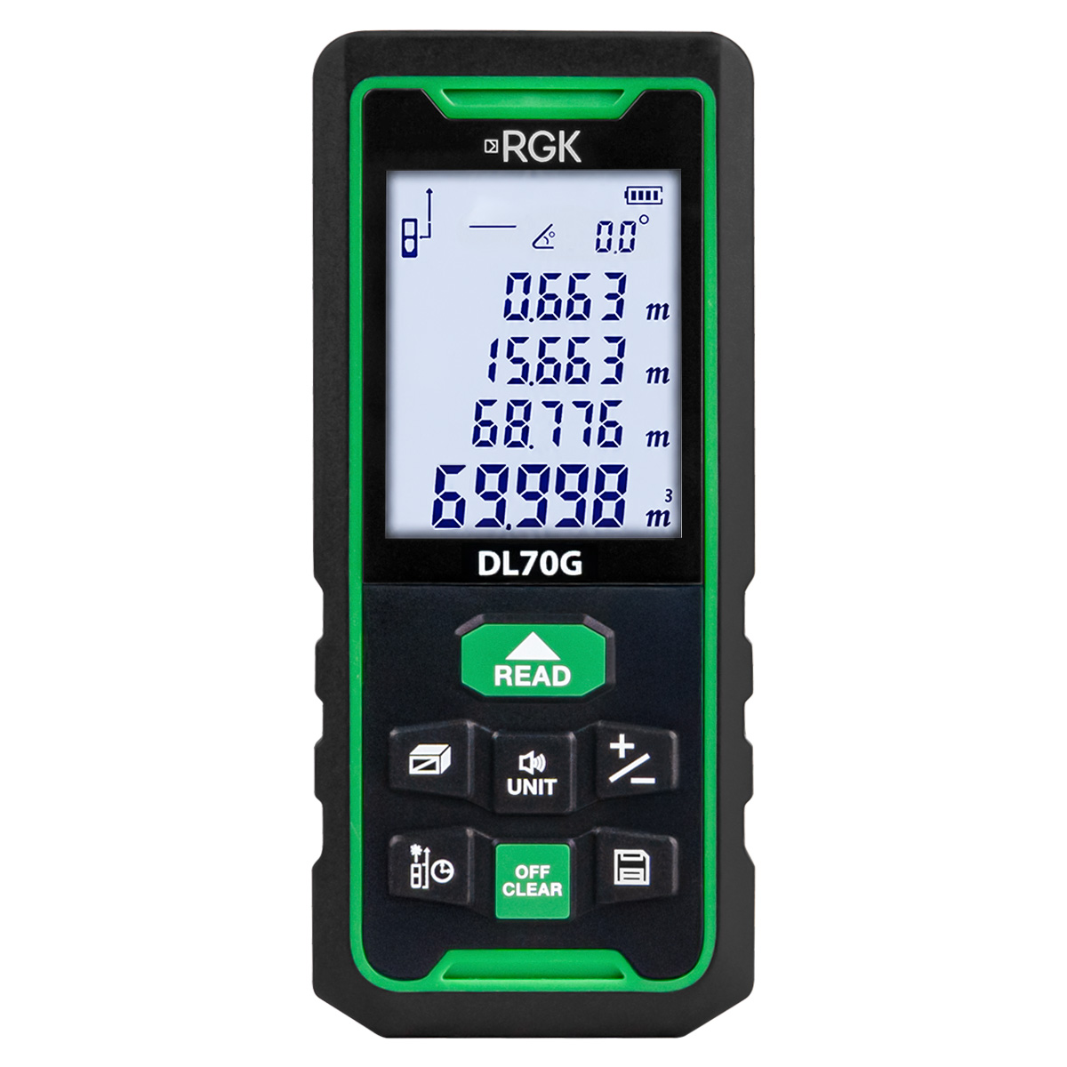 RGK DL70G - лазерный дальномер с зеленым лучом