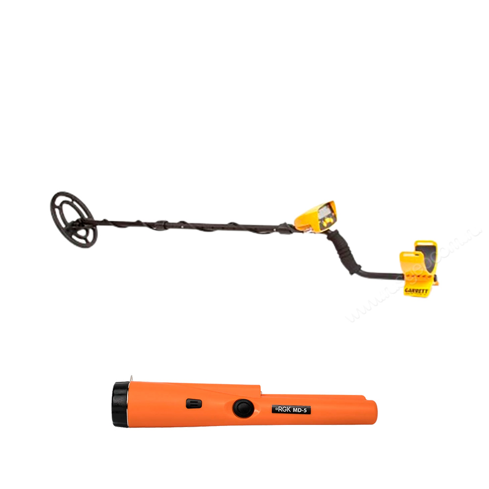 Комплект: металлоискатель Garrett ACE 200i + пинпоинтер RGK MD-5