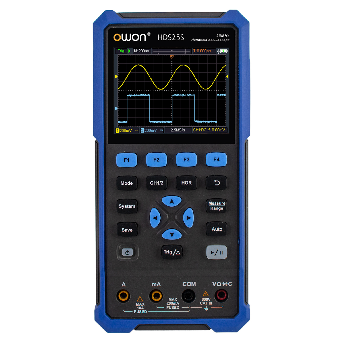 OWON HDS25S - портативный осциллограф