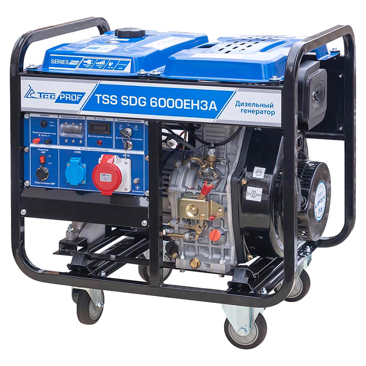 TSS SDG 6500EH3A - дизельный генератор