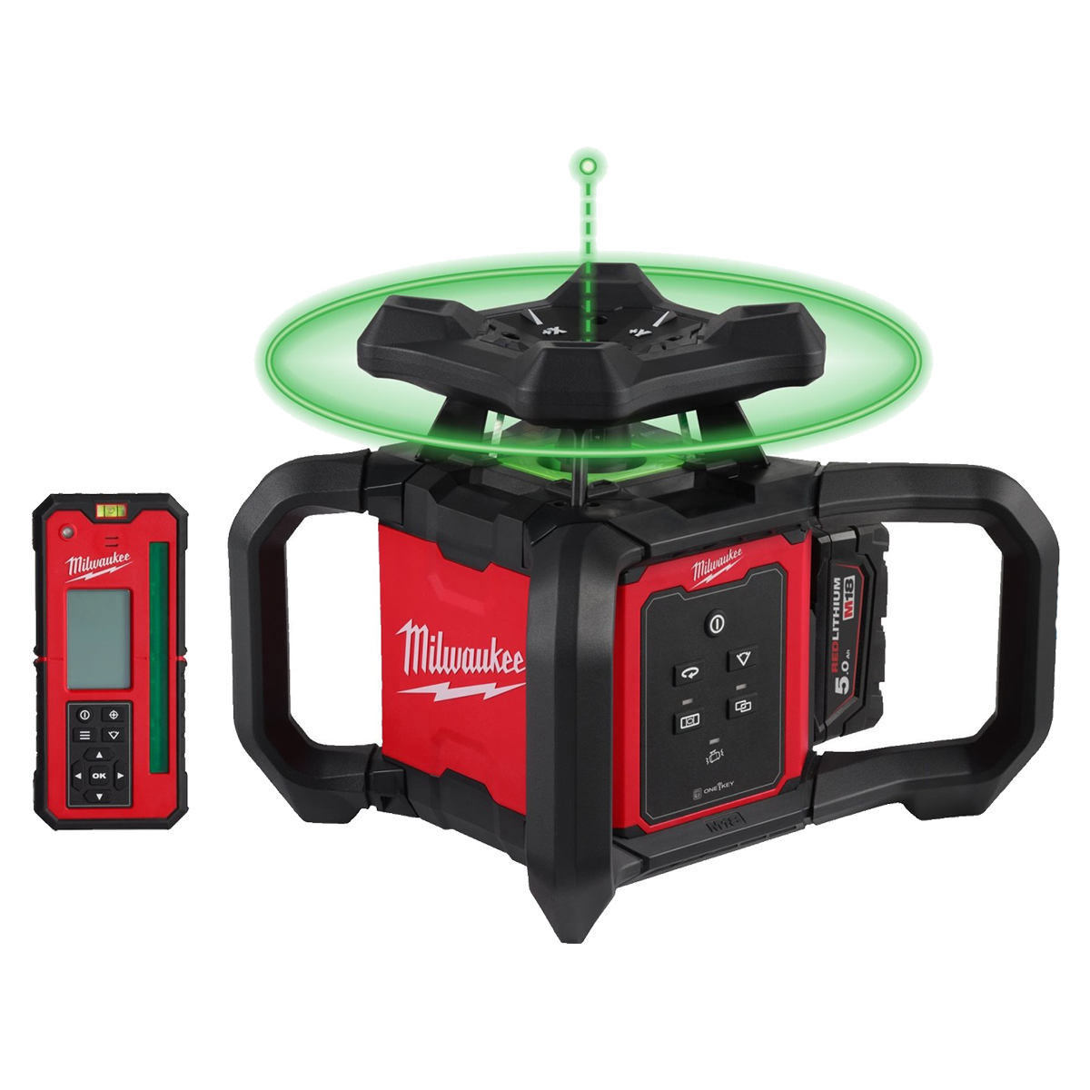 Milwaukee M18 RLOHVG300-501C - ротационный нивелир