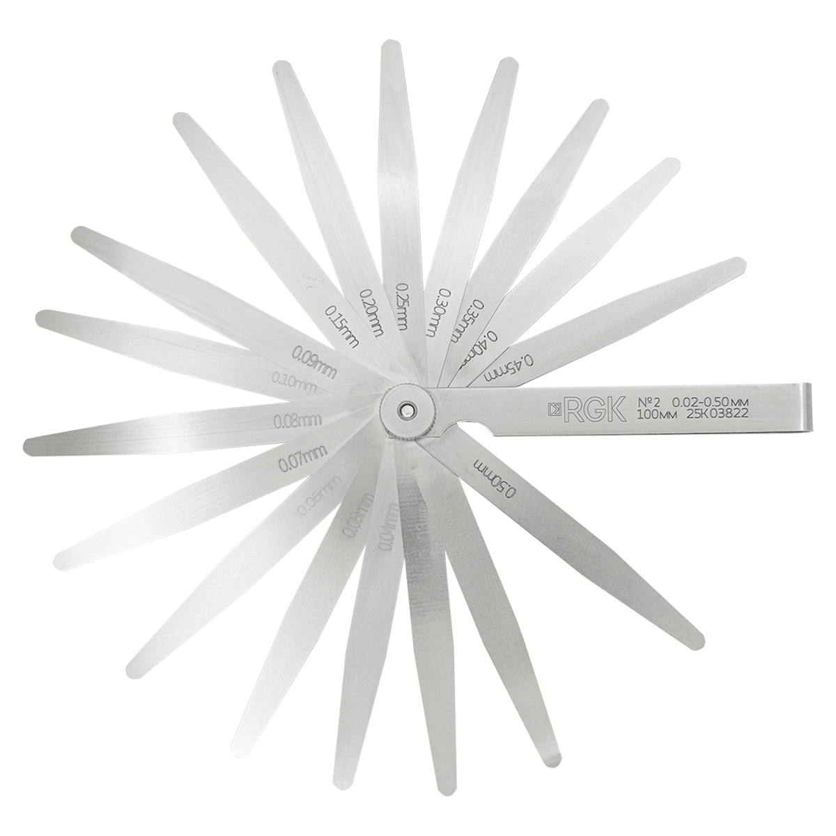 Набор щупов №2 (0,02-0,50)