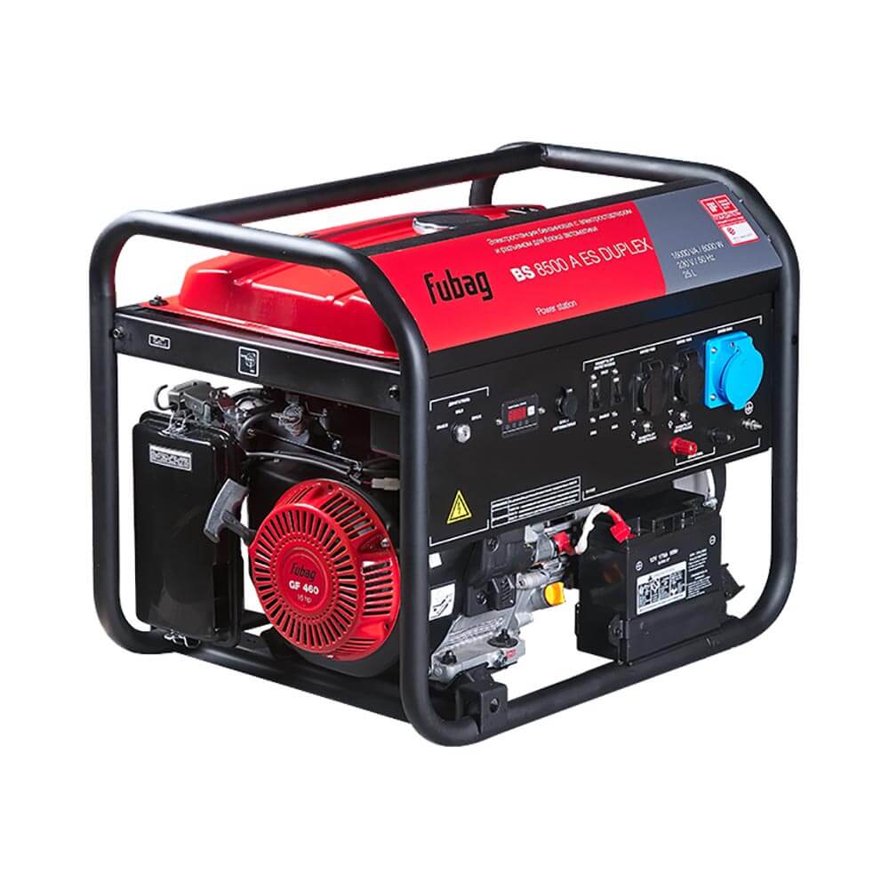 FUBAG BS 8500 A ES DUPLEX - бензиновый генератор