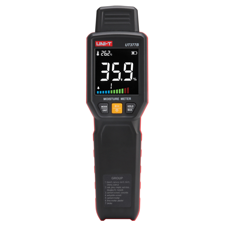 UNI-T UT377B - измеритель влажности древесины