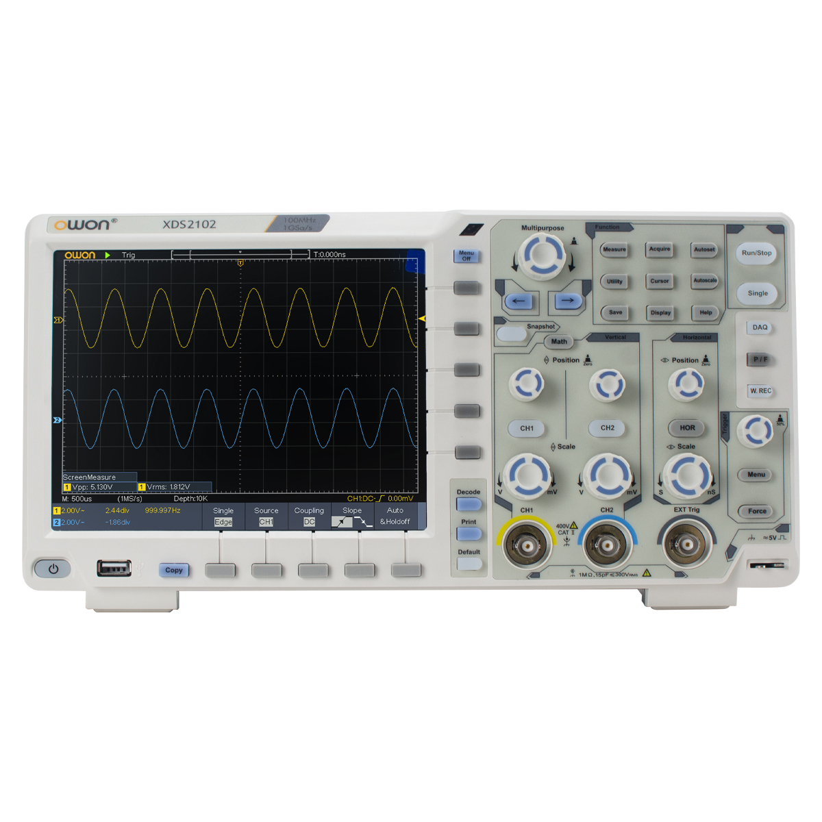 OWON XDS2202 - цифровой осциллограф