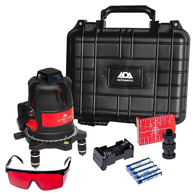 ADA Ultraliner 360 4V с калибровкой - лазерный нивелир