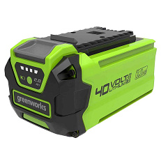 Greenworks GD40SS бесщеточный, 40V с АКБ 2 Ач USB + двойное ЗУ 4А