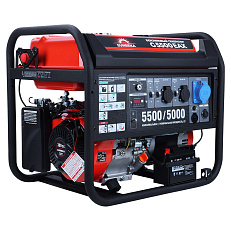 SUNREKA G5500EAX в супертихом зимнем кожухе 1400SS RAL 8019 - бензиновый генератор