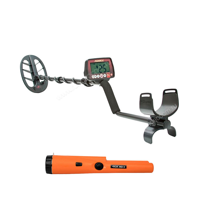 Комплект: металлоискатель Fisher F44 11DD + пинпоинтер RGK MD-5