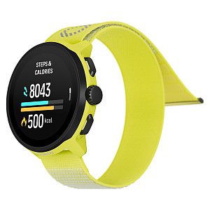 SUUNTO RUN Lime - смарт часы с текстильным ремешком