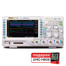 Комплект цифрового осциллографа RIGOL DS1074Z Plus и термогигрометра AMO H608