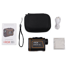 Комплект Оптический дальномер RGK D600-A и термогигрометр AMO H605