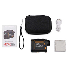Комплект Оптический дальномер RGK D1000-A  и термогигрометр AMO H605