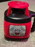 RGK SP-310 + элевационный штатив RGK SH-170 + рейка RGK LR-2 + дальномер RGK DL100 - ротационный нивелир с красным лучом