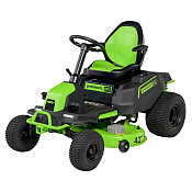 Greenworks GC82LT107 82V (107 см) - трактор садовый бесщеточный аккумуляторный без АКБ и ЗУ