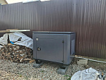 SUNREKA G3500EAX в тихом зимнем кожухе 1200 RAL 7035 - бензиновый генератор