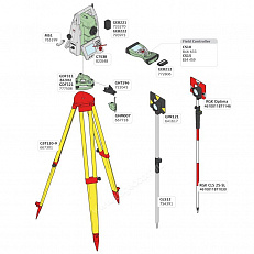 Электронный тахеометр Leica TS09plus R1000 1