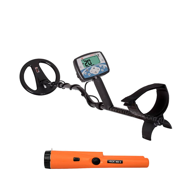 Комплект: металлоискатель Minelab X-Terra 705 + пинпоинтер RGK MD-5