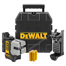 DEWALT DW089K с калибровкой - лазерный нивелир