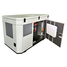 A-iPower A11000TEAX в тихом зимнем кожухе 1600 RAL 7035 + блок автозапуска A-iPower 230В/400В 100А 8 ПИН