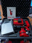 RGK PR-38R - построитель плоскостей 3D (360° / красный луч / 50м с приемником / АКБ)