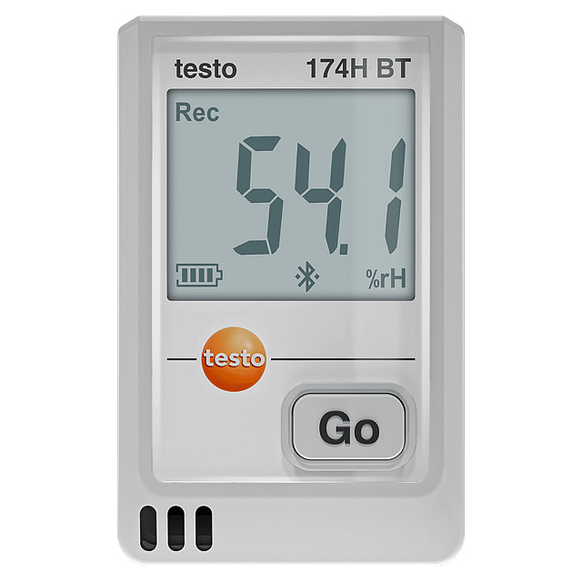 Testo 174 H BT Bluetooth белый - логгер температуры и влажности