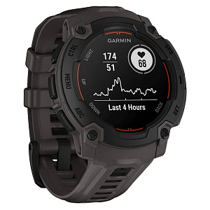 Garmin Instinct E Black 45mm c угольно-черным ремешком