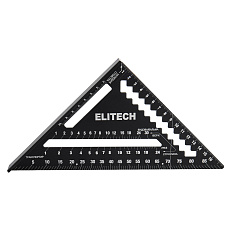 Elitech 330101 - угольник-транспортир алюминиевый