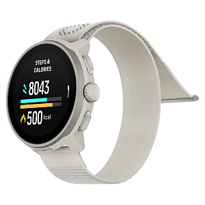SUUNTO RUN Frost Gray - смарт часы с текстильным ремешком