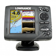 Картплоттер с эхолотом Lowrance Hook-5 Mid/High/DownScan™