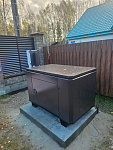 A-iPower A9000EAX в тихом зимнем кожухе 1200 RAL 7024 + блок автозапуска A-iPower 230 В, 50 А