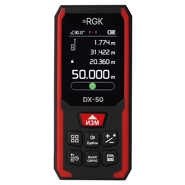 RGK DX-50 - лазерный дальномер