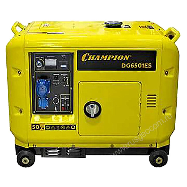 Champion DG6501ES+ATS - дизельный генератор
