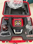 RGK SP-610 + элевационный штатив RGK SH-170 + рейка RGK LR-2 + дальномер RGK DL100 - ротационный нивелир с красным лучом