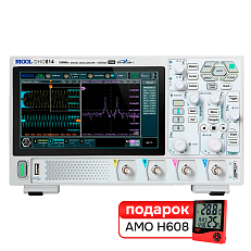 Комплект цифрового осциллографа RIGOL DHO814 и термогигрометра AMO H608
