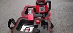 RGK SP-310 + элевационный штатив RGK SH-170 + рейка RGK LR-2 + дальномер RGK DL100 - ротационный нивелир с красным лучом